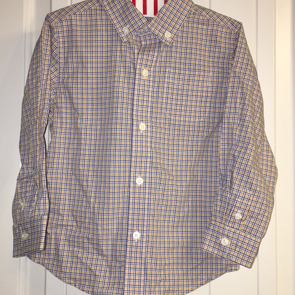 NWT-Janie and Jack- Button Down Shirt- Size 3